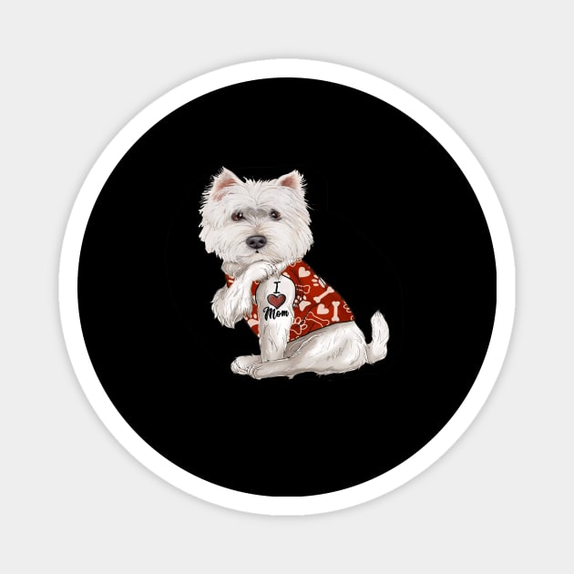 West Highland White Terrier I’m Telling You I’m Not A Dog Magnet by Brodrick Arlette Store